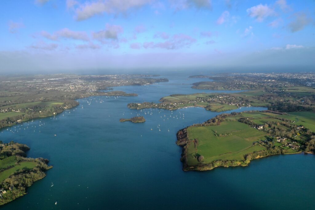 Photo de la rance vue drone
Activités à réaliser autour de notre gîte